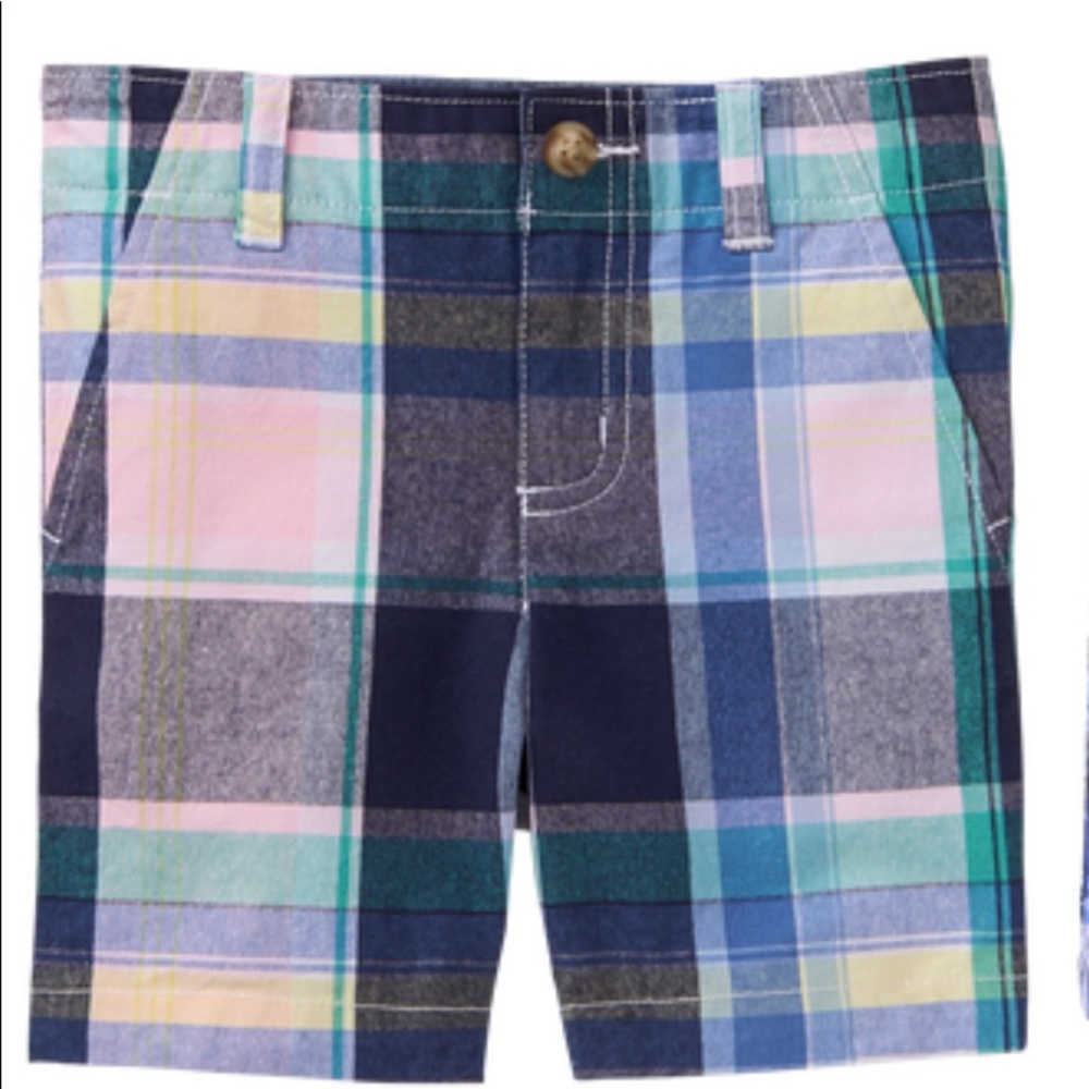 Gymboree youth plaid shorts